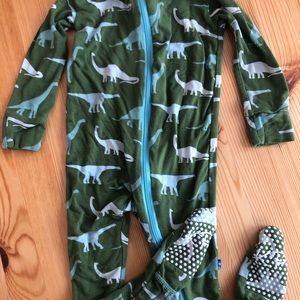 Kickee Pants Dino print, 9-12 mo
